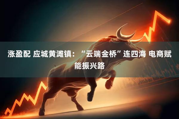 涨盈配 应城黄滩镇：“云端金桥”连四海 电商赋能振兴路